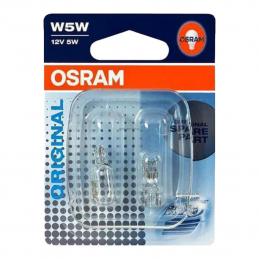 Лампа OSRAM 2825-02B W5W габарит в фаре без цоколя (блистер) (2шт.)