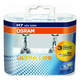 Лампа H7 OSRAM 64210ULT-HCB 12 V 55W Ultra Life ( в боксе) (2 шт.)