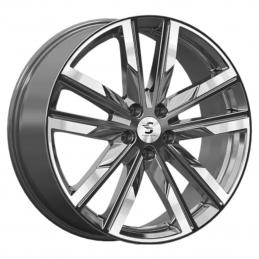 КиК КР014 (20_BMW X3) 8x20 PCD5x112 ET27 DIA 66.6  Diamond gloss graphite